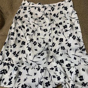Floral Print Skirt